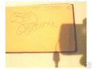 Autograph album, approx 63 signatures