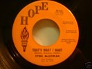 Northern Soul-Syng McGowan-Thats What I Want-Hope 45
