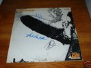 vintage Led Zeppelin Signed Album, COA