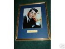 vintage Framed Dean Martin Signed, COA