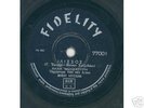 NANA MOUSKOURI - HADJIDAKIS org GREEK 78rpm FIDELITY