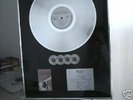SIMPLY RED BPI CERTIFIED PLATINUM SALES AWARD