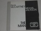 PAUL McCARTNEY & MICHAEL JACKSON the man RARE SPAIN 7