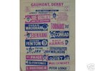 JOE BROWN TORNADOS SHANE FENTON RARE 1963 HANDBILL
