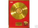 DOORS -L A  Woman - LP - 24 carat Gold  Disc
