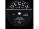 JACKIE LEE COCHRAN-RUBY PEARL-ROCKABILLY 78-DECCA M-