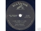 philippines RCA ELVIS PRESLEY 78 rpm A BIG HUNK O' LOVE