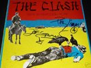 CLASH JOE STRUMMER SIGNED GIVE EM ENOUGH LP