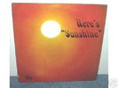 SUNSHINE   Here's Sunshine   LP   folk psych