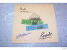 BEATLES group signed autographed ALBUM / LP