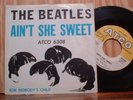60s 45/wPS THE BEATLES Ain't She Sweet RARE  Orig