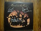 PAUL MCCARTNEY AND WINGS BAND ON THE RUN SIGNED VINYL