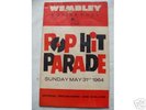 Rolling Stones (and others) Pop Hit Parade Programme