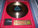GOLD RECORD - KEIN RIAA AWARD - PINK FLOYD