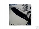 LED ZEPPELIN - SELF TITLED LP TURQUOISE LETTERS LP RARE