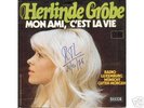 HERLINDE GROBE  Single  RADIO LUXEMBURG 1975