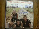 THE CLASH COMBAT ROCK SIGNED VINYL LP AUTOGRAPH