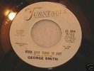HTF NORTHERN SOUL PROMO 45 GEORGE SMITH - TURNTABLE LBL