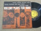 SONNY ROLLINS Rollins Plays For Bird PRESTIGE W.50TH