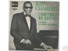 RAY  CHARLES I DON T NEED A DOCTOR PIC SLEEVE