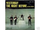 BEATLES YESTERDAY 45RPM   ITALY