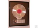 GEORGE MICHAEL - RIAA Platinum Award - (Gold Disc/BPI)