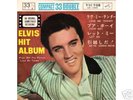 ELVIS PRESLEY - JAPAN EP - HIT ALBUM - RARE SLEEVE