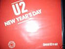 U2 French Promo 12 Inch Red Cover New Years Day