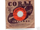 BUDDY HOLLY rel 45 IVAN Real wild child W/slv  l950s