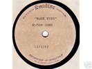 ELTON JOHN VERY RARE UK EMIDISC ACETATE 45 BLUE EYES