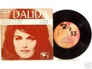 DALIDA ESCANDALO RAREST SOUTH AMERICA EP w/PS L K