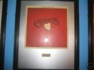 the carpenters signed album karen carpenter framed