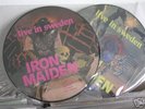 IRON MAIDEN  live in sweden 2LP  RARO