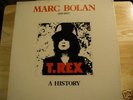 MARC BOLAN  T-REX  A HISTORY 4 LP  BOX SET  MINT