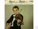 MCA MUCS103 - Bach Sonata & Partita - Ricci - Rare