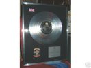 GUNS N ROSES-'APPETITE ......'-UK BPI PLATINUM DISC