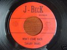 Rare Texas Garage 45  The Zakary Thaks on J-Beck 1101