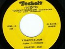 TRAFFIC JAM rare modern soul funk 45 CHET DAVENPORT