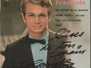 RARE EP AUTOGRAPHE CLAUDE FRANCOIS