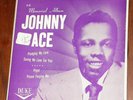 JOHNNY ACE Memorial Album Duke EP-80 and PS VG+