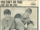 Beatles Original 1964 Can't Buy Me Love PS & 45 RPM
