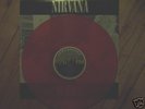 NIRVANA BLEACH LP RED VINYL WATERFRONT LABEL