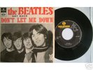 BEATLES 7'' Get Back PORTUGAL PS VERY RARE 45 - COOL PS