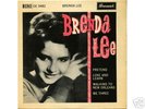 2  X  EP   BRENDA  LEE * UK  BRUNSWICK * EX  1960 / 62