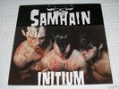 Samhain Initium LP SUPER RARE Black with White Streaks