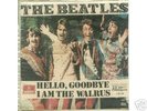 BEATLES 7'' Hello Goodbye BRAZIL PS RARE 45 IMPOSIBLE