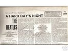 THE BEATLES AUTOGRAPHED - HARD DAY'S NIGHT LP - SIGNED