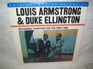 MFSL LOUIS ARMSTRONG & DUKE ELLINGTON 2LP NEAR MINT