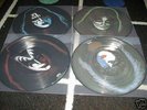 KISS : JAPANESE SET OF 4 PICTUREDISC LP