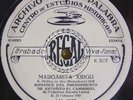 M. XIRGU - GARCIA LORCA Regal LK 4123 RARE SPOKEN 78RPM